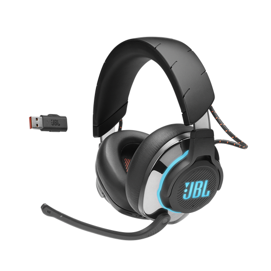 JBL Quantum 810 Wireless - Black - Wireless over-ear performance gaming headset with Active Noise Cancelling and Bluetooth - Front